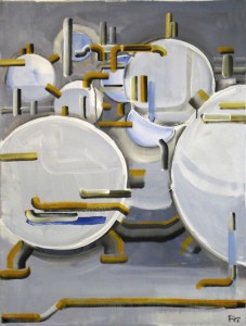 Philipp Gloger, e-4, 2011, Acryl/Leinwand, 80x60cm
